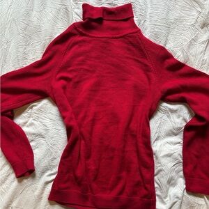 Woven Red Sweater